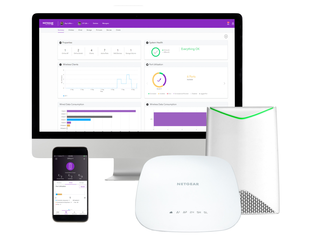 Netgear Insight : passez au Software Defined Network (SDN) « dans le cloud »